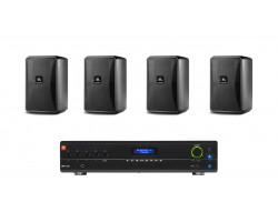 Комплект акустики 4 настенных динамика JBL Control 23-1 | Bluetooth | 4х15Вт